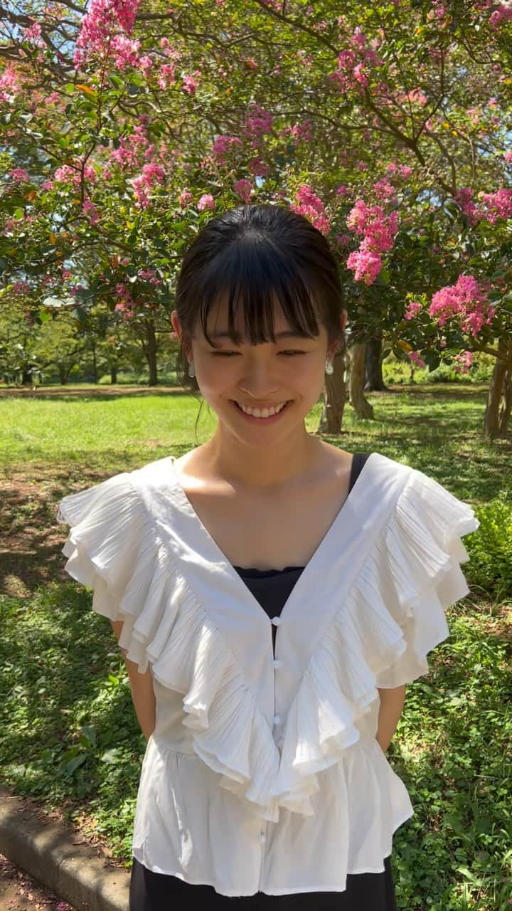 河村花のインスタグラム：「いぇい！」