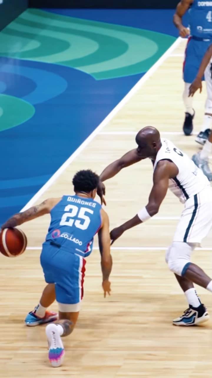 ゴールデンステート・ウォリアーズのインスタグラム：「Lester Quinones is a smooth operator 💯  #FIBAWC x #WinForDominicana 🇩🇴」