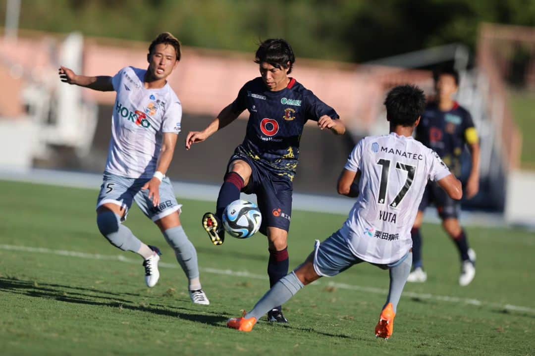 可児壮隆のインスタグラム：「第24節vs長野パルセイロ2-0 +3🔥  応援ありがとうございました。  #奈良クラブ #可児壮隆」