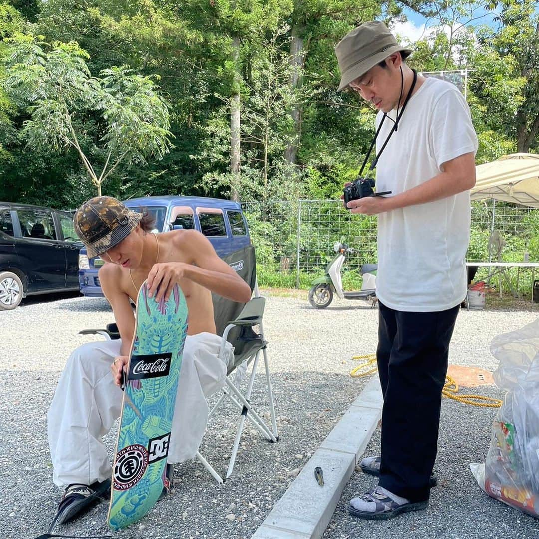 青木勇貴斗さんのインスタグラム写真 - (青木勇貴斗Instagram)「Element skatecamp🏕  来てくれた皆さん、スタッフの皆さんありがとうございました。最高に楽しかったです🔥  #elementskatecamp #skatelove」8月29日 18時41分 - _yukitoaoki