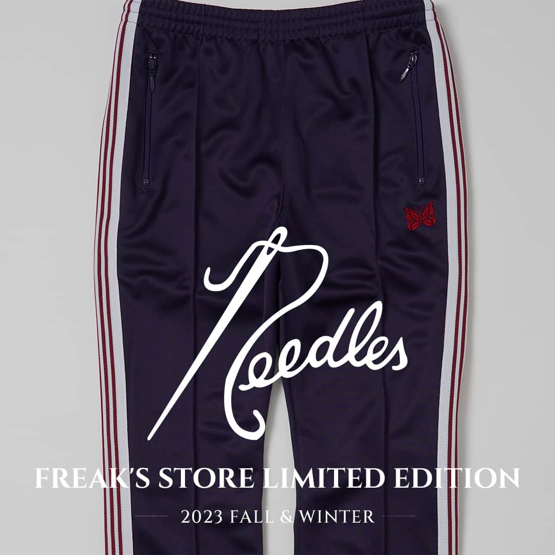 フリークスストアさんのインスタグラム写真 - (フリークスストアInstagram)「-＜Needles＞FREAK'S STORE 2023 LIMITED EDITION-  毎回好評を博し即完売となるNeedlesから、FREAK'S STORE別注アイテムの新作が登場。 今季はセットアップでも着用可能のトラックシリーズをリリース。  ▶︎TOPページ( @freaksstore_official )のURLからFeatureをご覧ください。  #freaksstore #フリークスストア #freaksstore23fw #freaksstoreofficial#freaksstore_men」8月29日 19時01分 - freaksstore_official