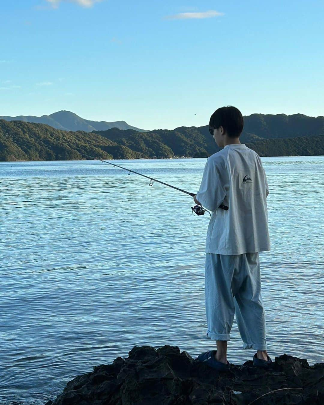 内田禅さんのインスタグラム写真 - (内田禅Instagram)「魚釣り〜😁🎣」8月29日 18時55分 - zen_753