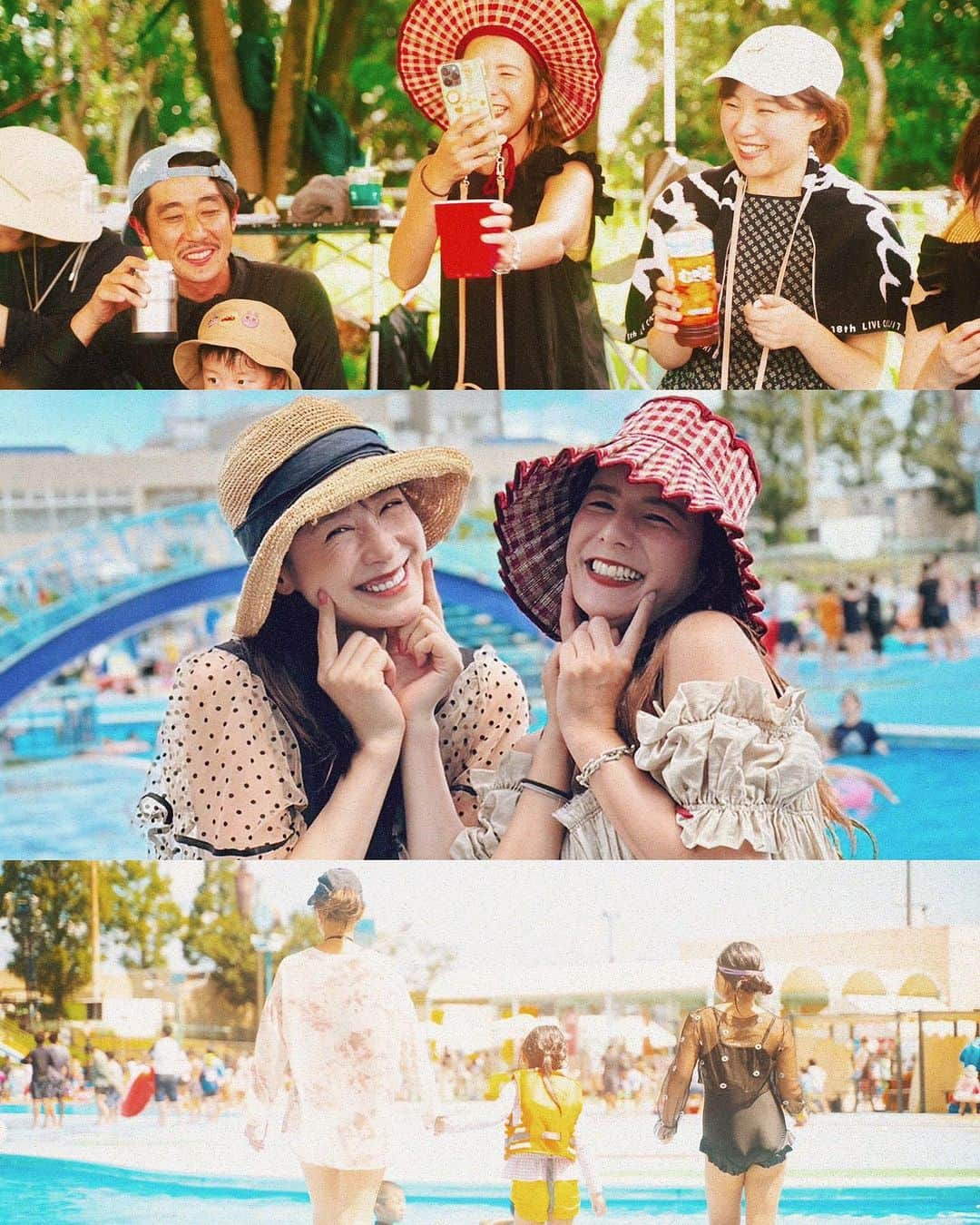 スザンヌさんのインスタグラム写真 - (スザンヌInstagram)「夏休み終わったぁ🍉🌻（2023年の夏になんの悔いもございませんっ！！！！） 今日から新学期▶️ 親子で朝から白目で出発っ😳笑 2学期も頑張ろうねっ！  昨日までのラストツーデイズは #エミナースプール でプールおさめ🏊‍♂️ 初日はBBQを挟みつつのほぼオープンラストで手がふやけるくらい泳ぎきりました♡2日目も朝からひと泳ぎ🏊‍♀️ （子ども達の体力本当にすごいっ）  なんと今回！！ @maki_aizawa0414 さん親子も来てくれたんだよう🥰❤️なんだなんだ夢か！ ずーっと会いたかった @fanfan_closet 親子まで🥰しあわせすぎます♡♡♡ 熊本満喫してくれてたら嬉しいなぁ😌  @nana_uchida 姉妹とQちゃんとも 遊べて飲めて💚（夜は泊まりで😌）  @chikichikikumamoto  @shu_sakkun  @swgwrw  @erinadeguchi  BBQの準備から設営からなにからなにまで本当にありがとう🥰❤️感謝ばかりです🙏  @momiko1230  @gowasuchiyan  @sakika21  @55kuu  一緒に夏出来て本当しあわせ。 ありがと🌻」8月29日 19時38分 - suzanneeee1028