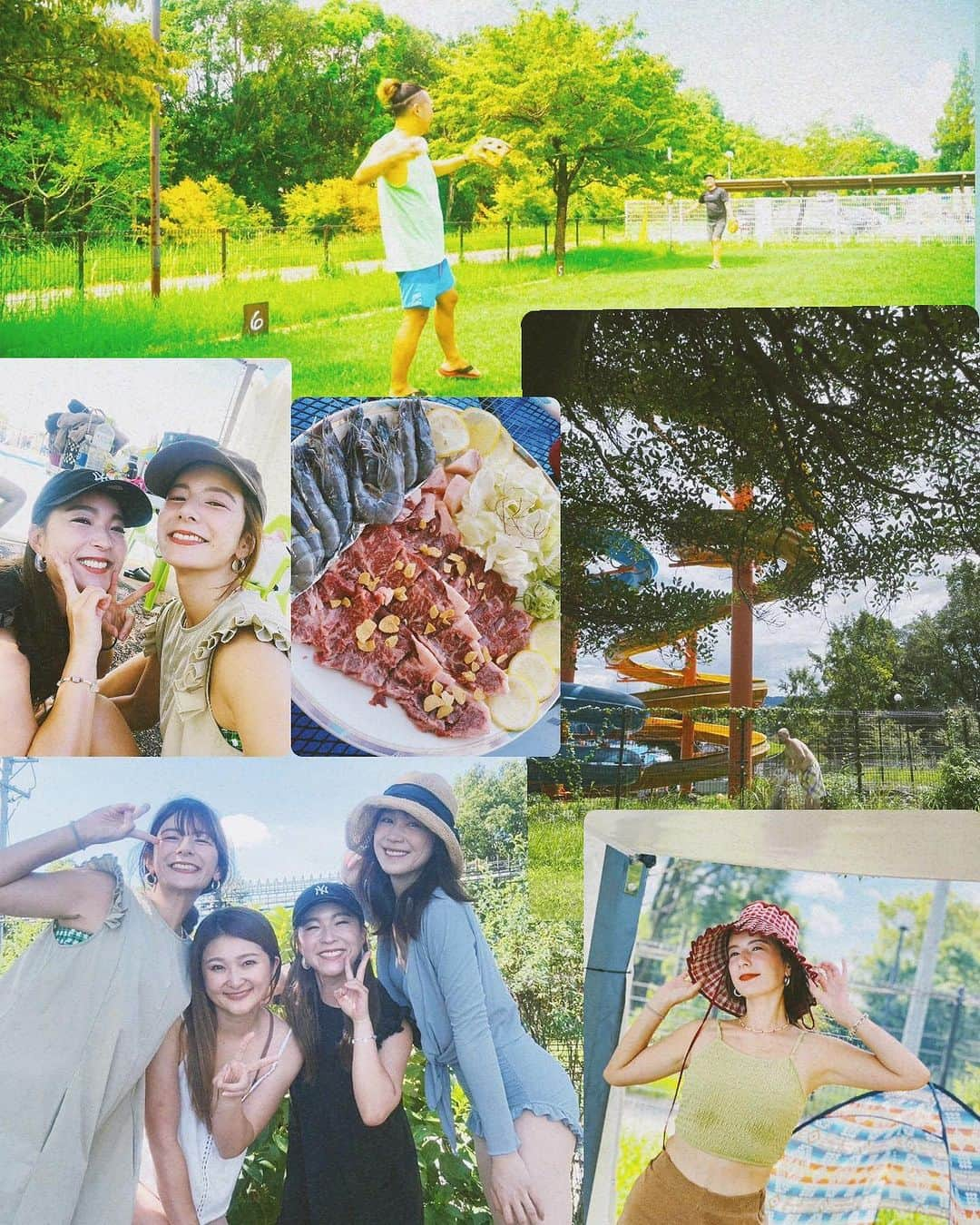 スザンヌさんのインスタグラム写真 - (スザンヌInstagram)「夏休み終わったぁ🍉🌻（2023年の夏になんの悔いもございませんっ！！！！） 今日から新学期▶️ 親子で朝から白目で出発っ😳笑 2学期も頑張ろうねっ！  昨日までのラストツーデイズは #エミナースプール でプールおさめ🏊‍♂️ 初日はBBQを挟みつつのほぼオープンラストで手がふやけるくらい泳ぎきりました♡2日目も朝からひと泳ぎ🏊‍♀️ （子ども達の体力本当にすごいっ）  なんと今回！！ @maki_aizawa0414 さん親子も来てくれたんだよう🥰❤️なんだなんだ夢か！ ずーっと会いたかった @fanfan_closet 親子まで🥰しあわせすぎます♡♡♡ 熊本満喫してくれてたら嬉しいなぁ😌  @nana_uchida 姉妹とQちゃんとも 遊べて飲めて💚（夜は泊まりで😌）  @chikichikikumamoto  @shu_sakkun  @swgwrw  @erinadeguchi  BBQの準備から設営からなにからなにまで本当にありがとう🥰❤️感謝ばかりです🙏  @momiko1230  @gowasuchiyan  @sakika21  @55kuu  一緒に夏出来て本当しあわせ。 ありがと🌻」8月29日 19時38分 - suzanneeee1028