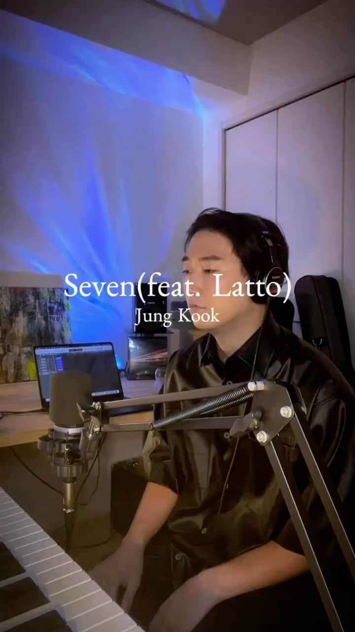 村上佳佑のインスタグラム：「Jung Kook - Seven (feat. Latto) #정국 #jungkook #bts #seven #cover #coversong  #murakamikeisuke #村上佳佑 #soulmusiclovers #singer #japan #tiktok #youtube」