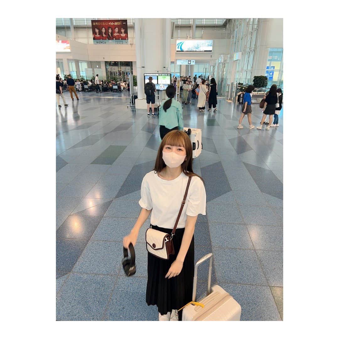 小西杏優さんのインスタグラム写真 - (小西杏優Instagram)「出発前✈️」8月29日 20時00分 - ayu__o4