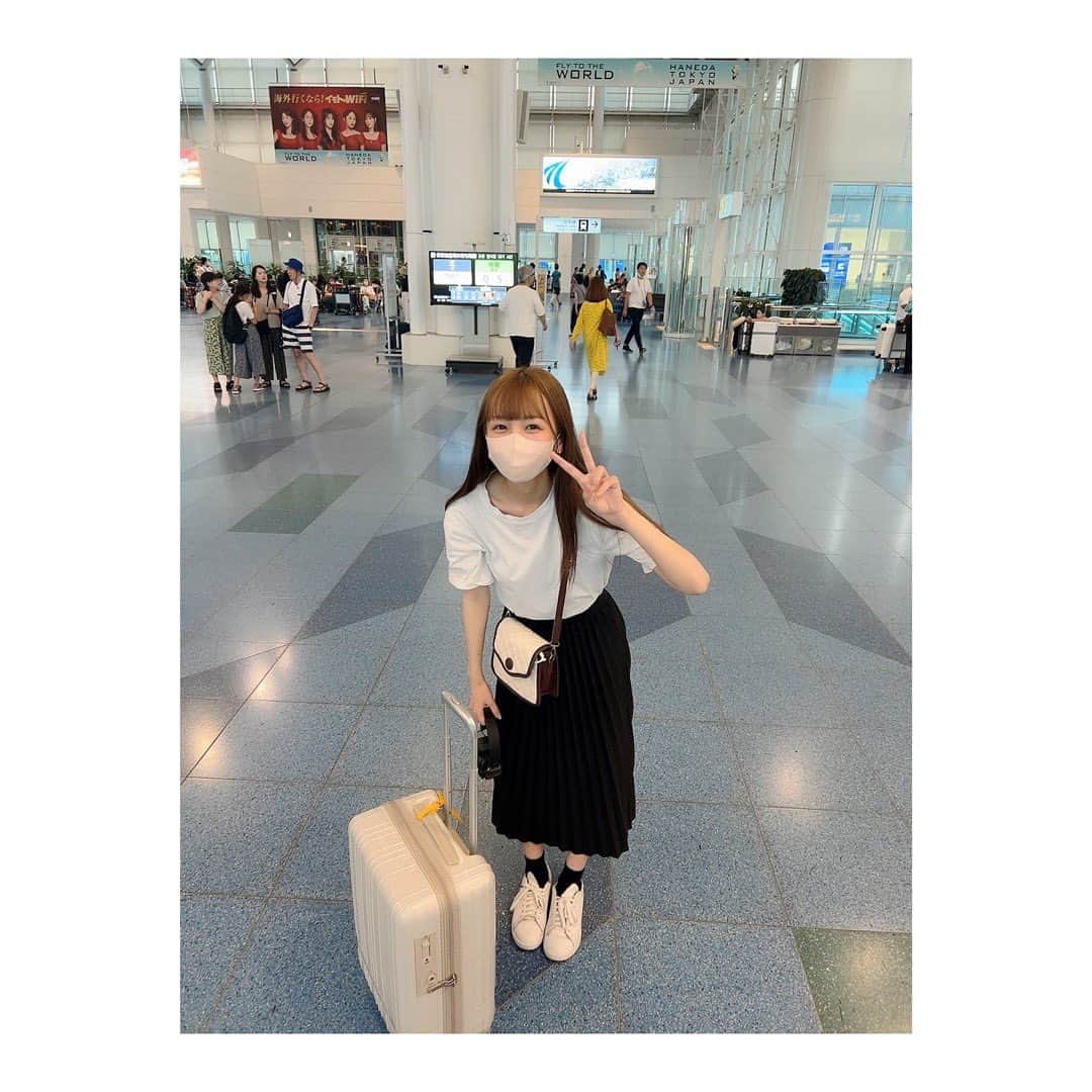 小西杏優さんのインスタグラム写真 - (小西杏優Instagram)「出発前✈️」8月29日 20時00分 - ayu__o4