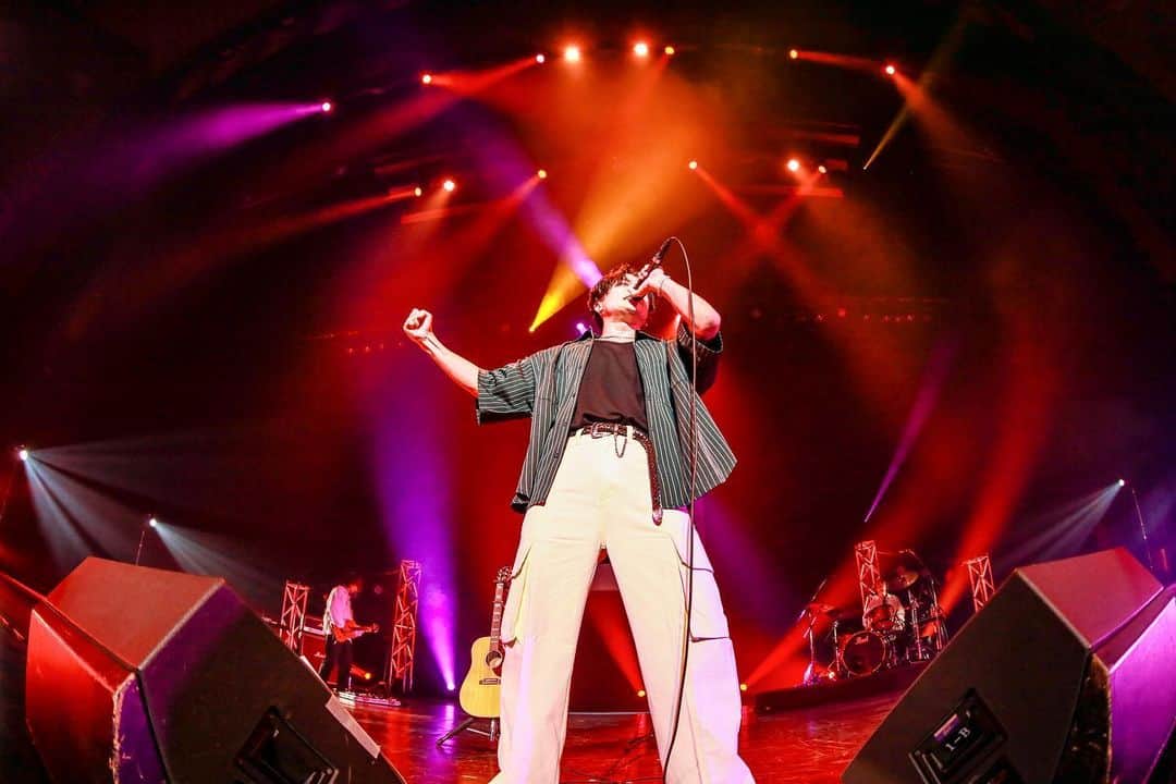 吉田広大のインスタグラム：「ホワカラフェス！！！！！ 久しぶりのライブ、、、 皆からいっぱいパワーもらいました🔥ありがとう！！岡山！！ #ホワカラフェス」