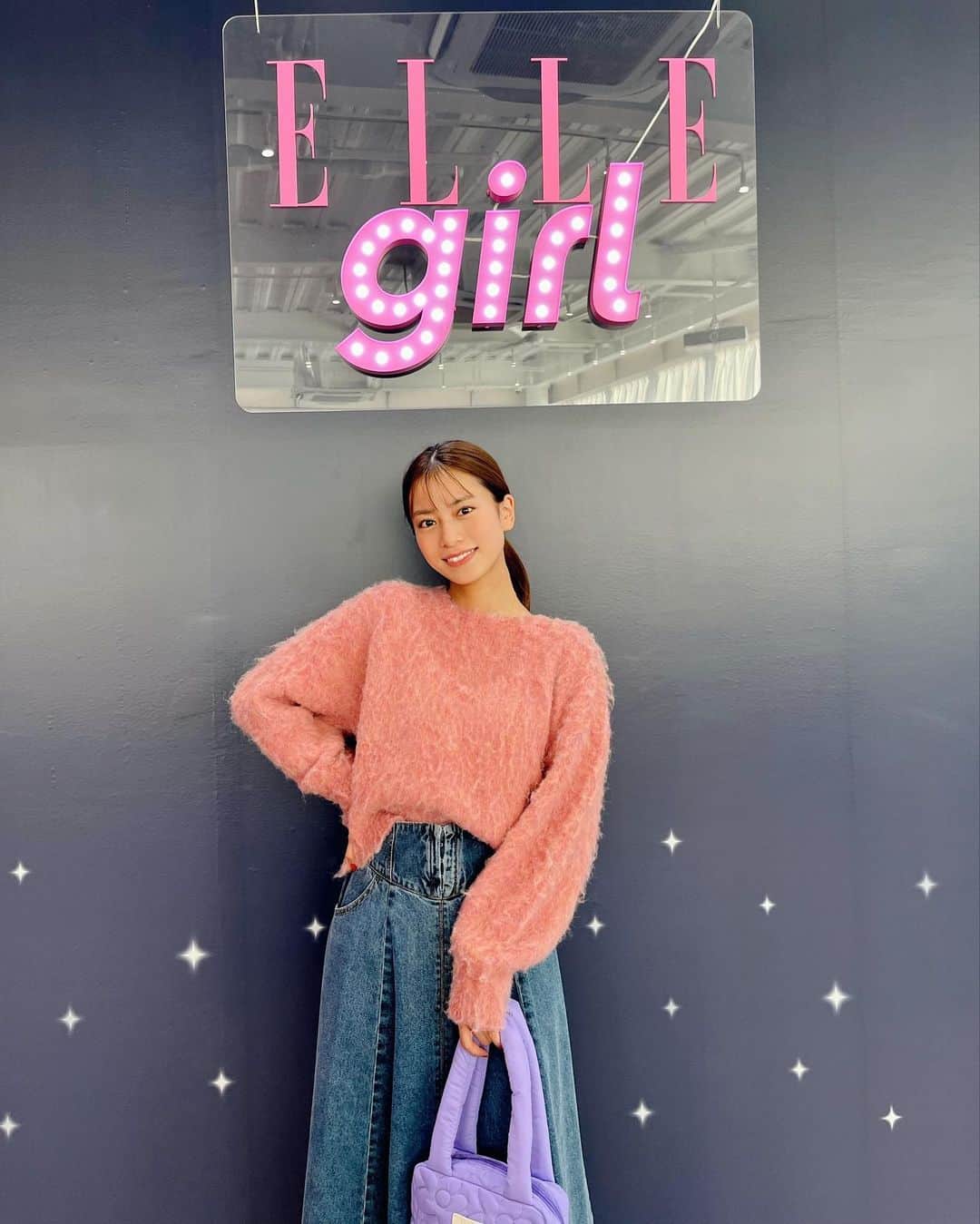 のインスタグラム：「@ellegirl_jp から新しくデビューする アパレルブランド「エルガール ( @ellegirlfashion_jp )」のお披露目会へ行ってきました🍋  全部全部かわいすぎた、、届くの楽しみだな📦 おめでとう御座います🥳  🌟8/30〜ZOZO TOWN OPEN🌟  #展示会 #エルガール  #ellegirl #ellegirluni」