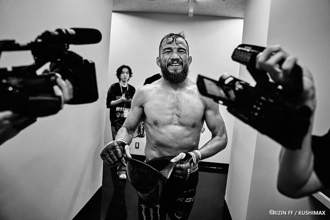 RIZIN FF OFFICIALのインスタグラム：「Back stage photos. #superRIZIN2」