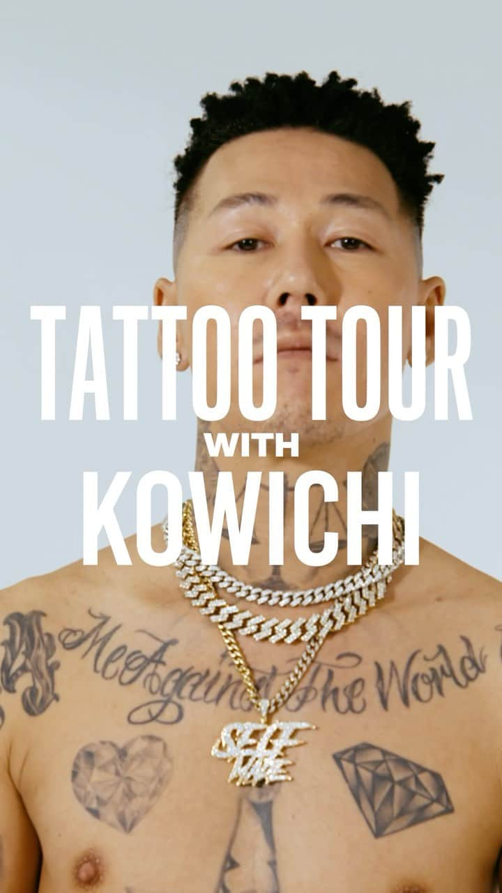 KOWICHIのインスタグラム：「@gqjapan TATTOO TOUR on YouTube🚀」