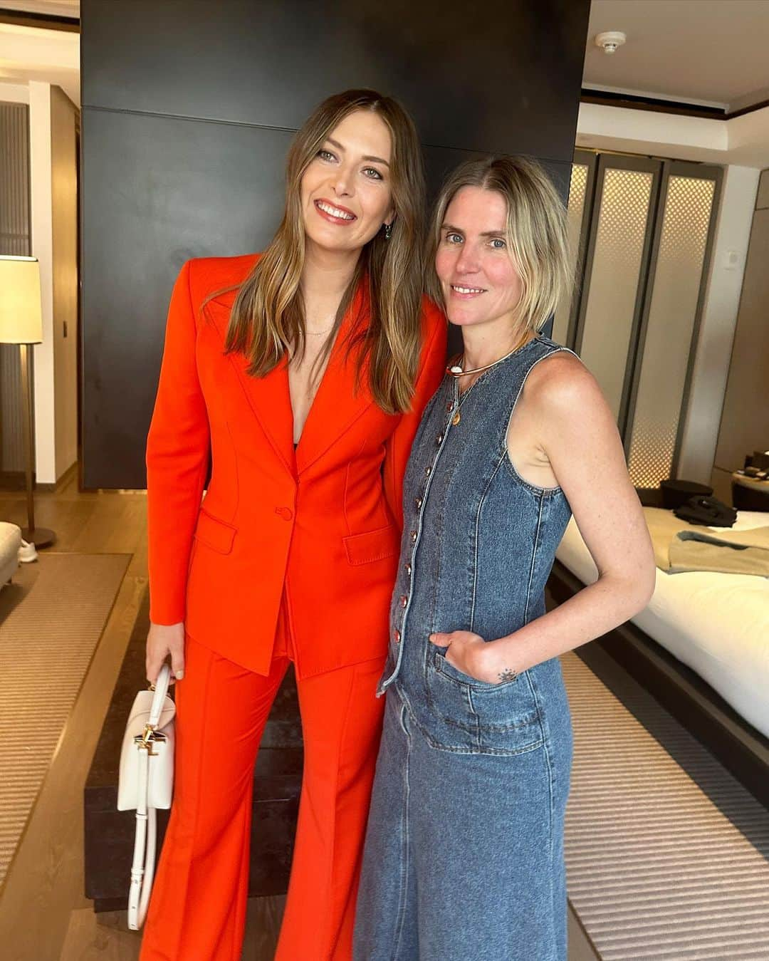 マリア・シャラポワさんのインスタグラム写真 - (マリア・シャラポワInstagram)「The suit game was red hot this week 💥💥💥」8月29日 23時07分 - mariasharapova