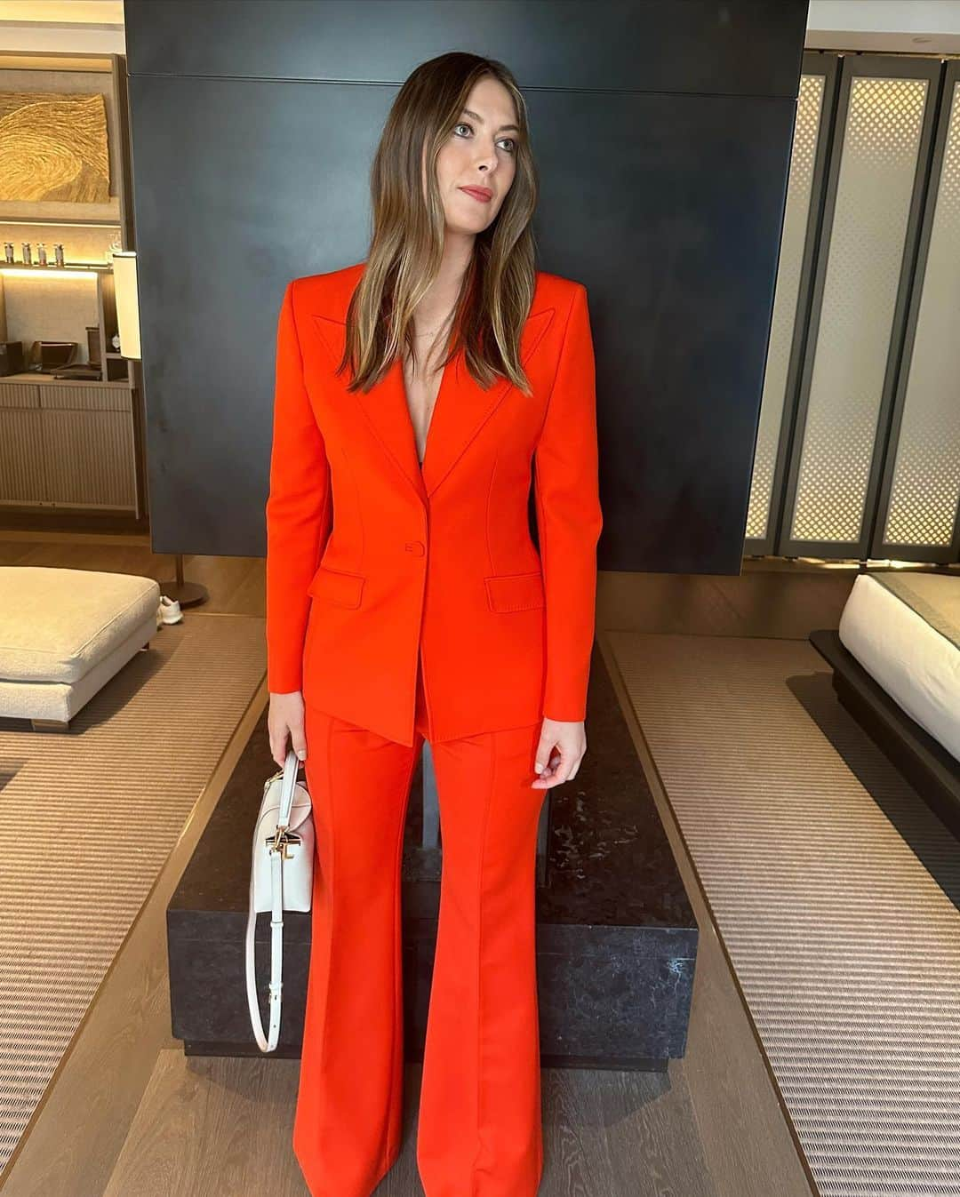 マリア・シャラポワさんのインスタグラム写真 - (マリア・シャラポワInstagram)「The suit game was red hot this week 💥💥💥」8月29日 23時07分 - mariasharapova