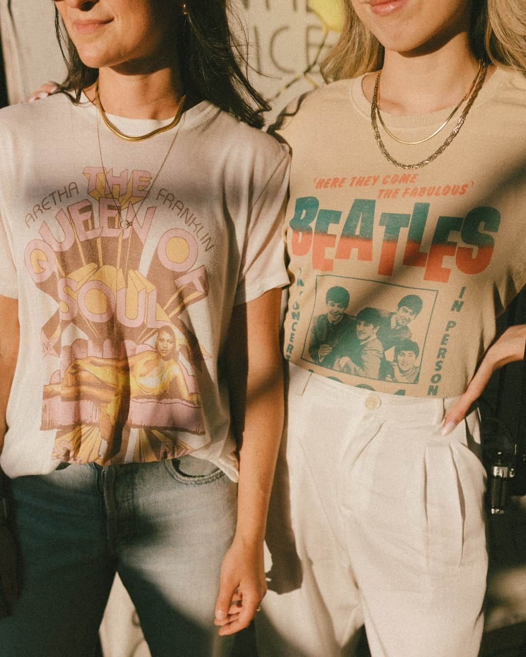 ジャンクフードのインスタグラム：「band tees are our love language. #taptoshop」