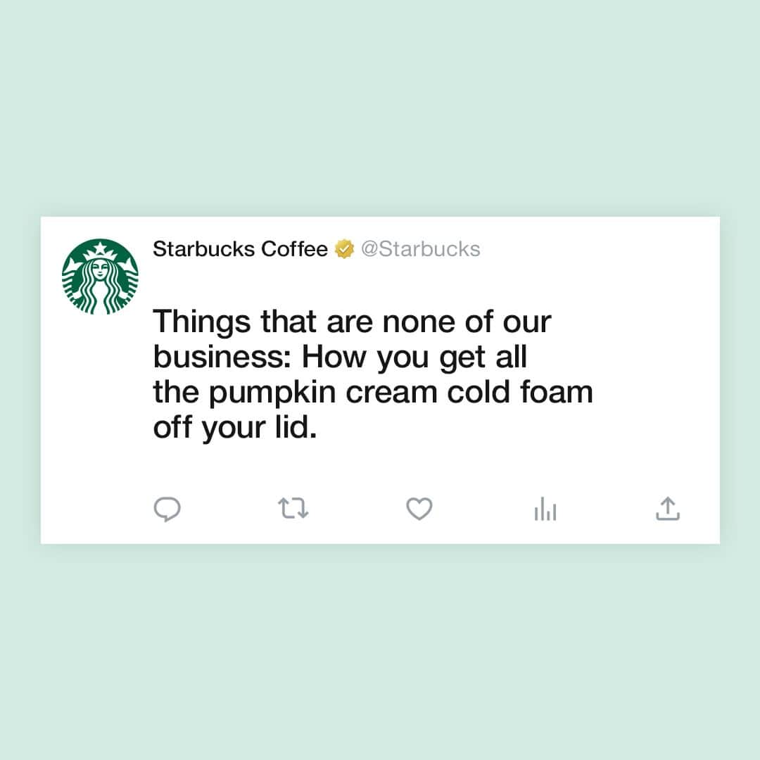 Starbucksさんのインスタグラム写真 - (StarbucksInstagram)「You do you. 🎃」8月30日 0時00分 - starbucks