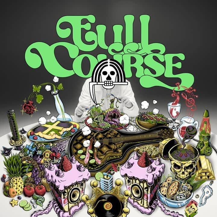 VIGORMQNのインスタグラム：「NEW ALBUM🔥 【SECRET FULL COURSE (Deluxe)】OUT NOW👨‍🍳🍽️ ⁡ プロフィール欄のURL、またはハイライトの 『Deluxe』から各配信サイトへジャンプ可能!! ⁡ キャリア最大曲数、渾身の20曲を堪能してください🤝🏼 ⁡ 今年3月にリリースされた3年ぶりのフルアルバム’’FULL COURSE’’から約半年、デラックス版となる”SECRET FULL COURSE (Deluxe)”が遂に到着！！ 前作の’’FULL COURSE’’の豪華フィーチャリング、プロデューサー勢に加え、追加客演として KAITO from Paledusk / KID PENSEUR & STICKY BUDSが参加し、追加楽曲のプロデューサーにはhokuto / VaVaを迎えている。 さらに"Red Bull 64 Bars"で話題となった「Rhyme Talkin'」や、自身の現在の心境を露骨に綴った新曲、「Leave it to me...」など、”裏メニュー”として新たに7曲の新曲が追加された。 今作に収録されている全20曲にて、”真のFULL COURSE”が完成。 デラックス版の名に恥じない、キャリア最大曲数のアルバムとなっている。 ⁡ 1. What's Up!? (Prod. @g.b.s.band) 🆕 2.FULL COURSE (Prod. @_sunnyboy)  3.Sence Flexin' (Prod. @_jigg_jigg_)  4.Hey Taxi (Prod. @daidai_paledusk) 5.The World Is Ours Feat. @kidpenceur & @sticky_buds_sticky (Prod. @hokuto184) 🆕 6.明け方の迷子 Feat. @dexusogawa  (Prod. @youngbeats_inst) 7.Keep on Dancing (Prod. @g.b.s.band) 8.Hooligans Feat. @wilywnka (Prod. @bobbykonders) 9.Concussion!!! (Prod. @gegismellow) 10.Concussion!!! (Remix) Feat. @kaito_paledusk (Prod. @gegismellow) 🆕 11.Rhyme Talkin' (Red Bull 64 Bars) (Prod. @hokuto184) 🆕 12.Neon Feat. @awich098 (Prod. @gegismellow) 13.On & On (Prod. @dr.beatz) 14.MMM Feat. @miontv & @haein_333 (Prod. COALA BEATS) 15.あとどれくらい (Prod. @vigor_insta) 16.Panorama (Prod. @vava_cds) 🆕 17.音返し (Prod. @gegismellow) 🆕 18.闇雲 (Prod. @906nineosix) 19.Wonder Land (Prod. @ryunosukeguitar) 20.Leave it to me... (Prod. @g.b.s.band) 🆕」