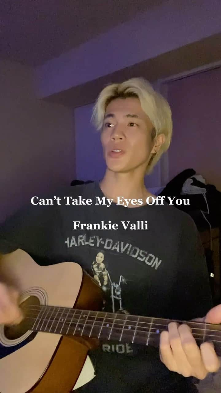 高垣英一郎のインスタグラム：「Can’t Take My Eyes Off You/Frankie Valli  #canttakemyeyesoffyou #fyp #fypシ #music」