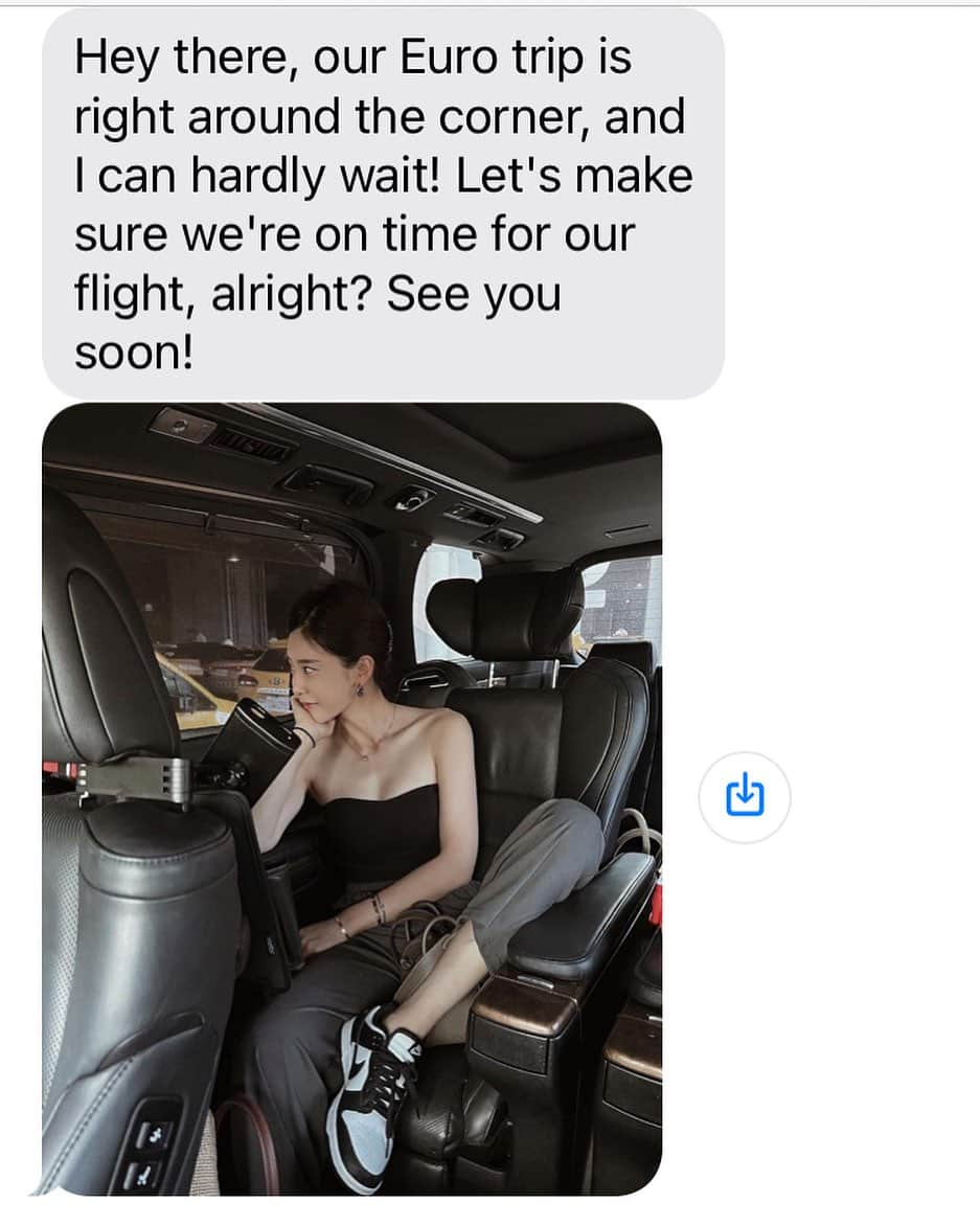 シーマス・デヴァーのインスタグラム：「Ok, this text phishing is getting really weird. I just got home, lady. I’m not going anywhere for a few days. Wait, am I being phished by United Airlines?」