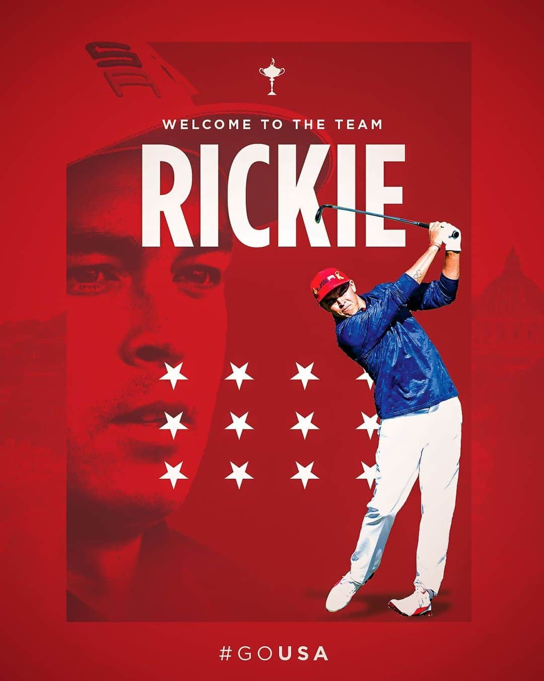 リッキー・ファウラーのインスタグラム：「Welcome to the team, @rickiefowler 👊」