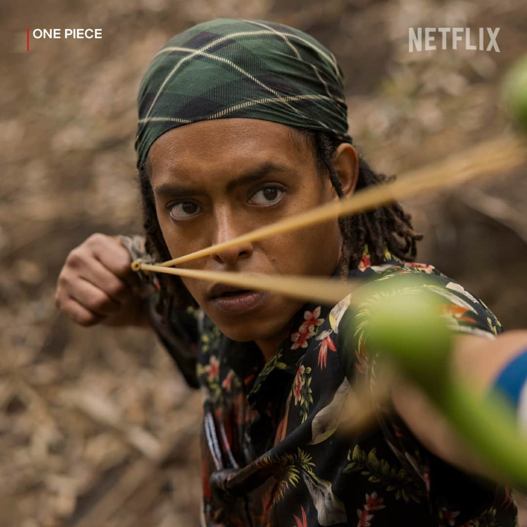 Netflix Japanさんのインスタグラム写真 - (Netflix JapanInstagram)「Netflixシリーズ実写版「ONE PIECE」の麦わらの一味を紹介☠️  抜群の狙撃センスを持つウソップ（ジェイコブ・ロメロ）は臆病で、敵を前に挫けそうになることも。でもここぞの時には仲間を守る。夢は勇敢なる海の戦士！  日本語吹き替えは山口勝平。8月31日配信開始。  #実写のワンピ #ネトフリワンピ #ONEPIECE #ウソップ #山口勝平 #ドラマ #drama #ネットフリックス #ネトフリ #netflix」8月30日 8時05分 - netflixjp