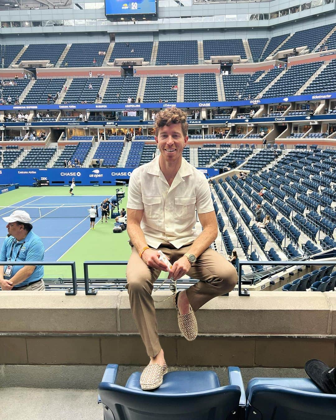 ショーン・ホワイトさんのインスタグラム写真 - (ショーン・ホワイトInstagram)「What a day @usopen !! Thanks for hosting me @larocheposayusa , the official sunscreen partner of the US Open #larocheposaypartner」8月30日 2時22分 - shaunwhite