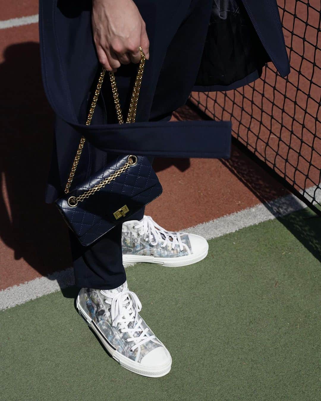 Christoffer Chengのインスタグラム：「Not dressed for tennis 🎾」