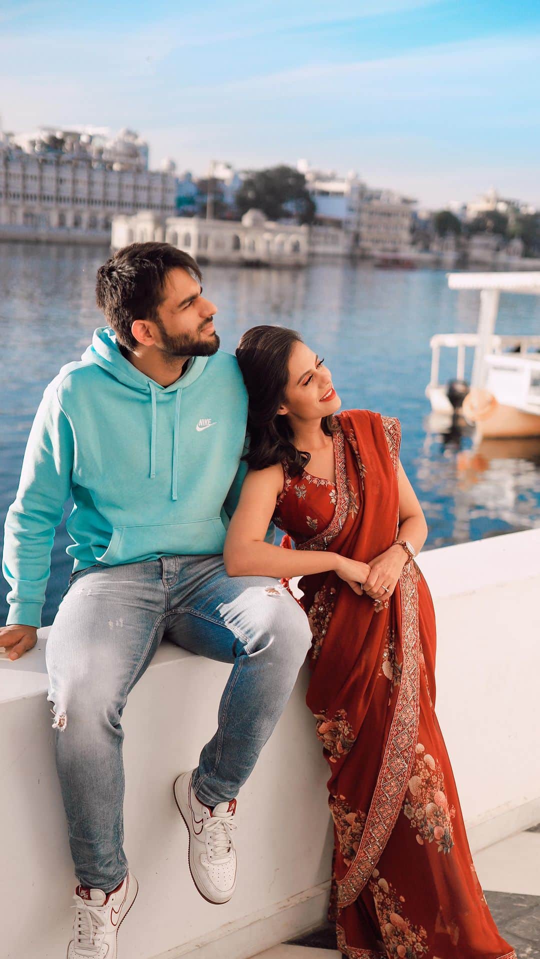 Aakriti Ranaのインスタグラム：「How many of you can relate to this? 😒 We only became best friends after growing up when he also has secrets he doesn’t want me to share 🤣🤣  @aditya_rana Happy Rakshabandhan 😋  #aakritirana #adityarana #siblings #brothersisterlove #rakshabandhan #rakhi #childhood #memories #funnyvideos #meme #reelsindia #rakshabandhan2023」