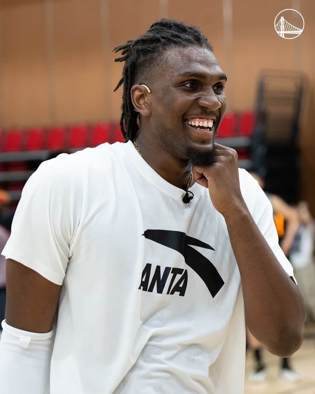 ゴールデンステート・ウォリアーズのインスタグラム：「Having some fun at camp in China」