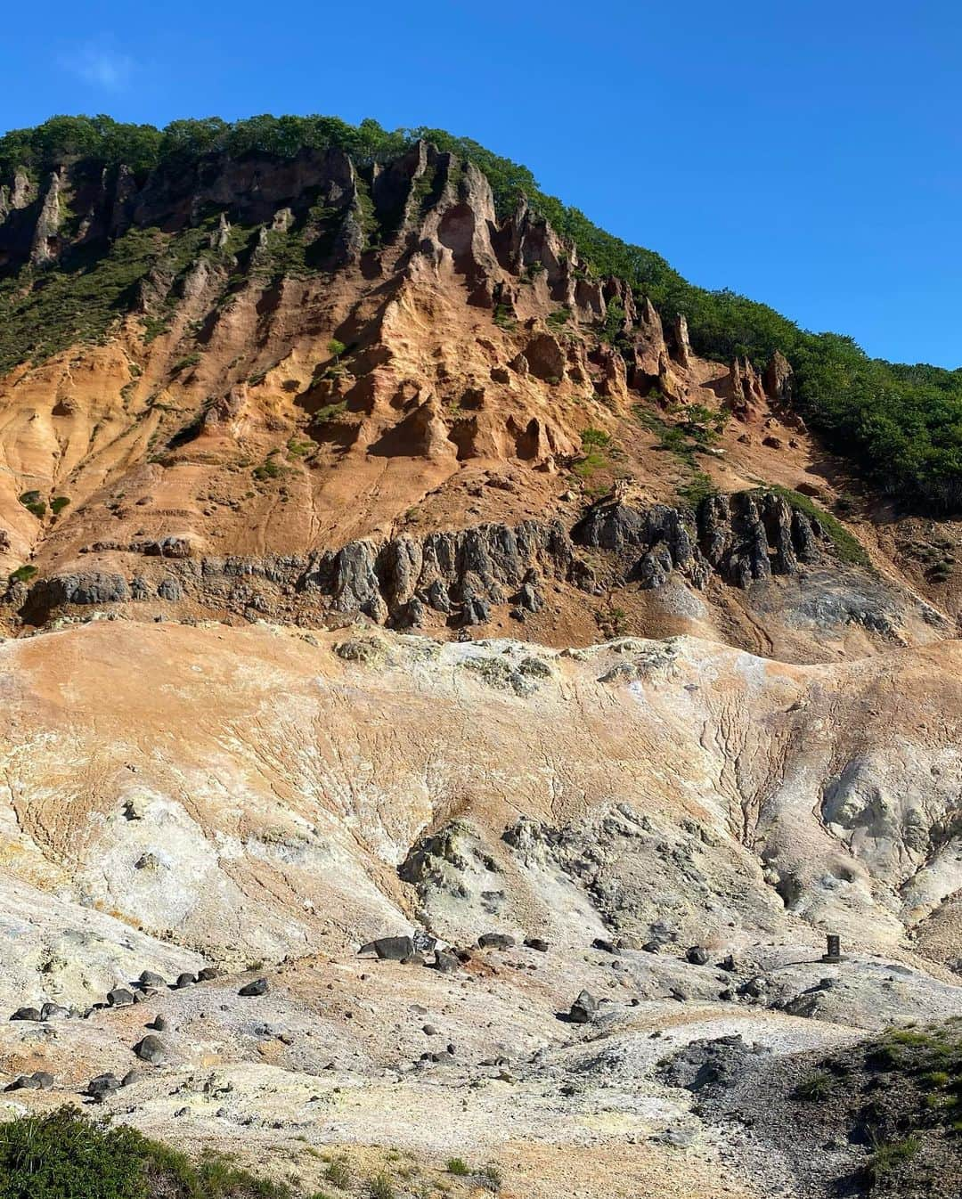 横島ふうかさんのインスタグラム写真 - (横島ふうかInstagram)「登別地獄谷～👹⛰️🔥  #登別地獄谷  #地獄谷」8月30日 9時56分 - fuka_yokoshima