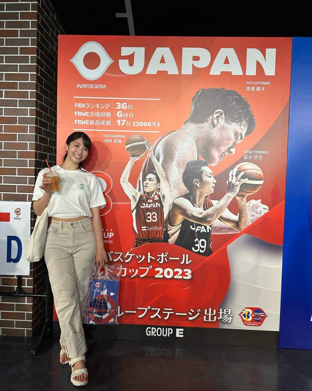 関根ささらさんのインスタグラム写真 - (関根ささらInstagram)「#FIBAWC2023 沖縄開催！！！🌴🌺 バスケを