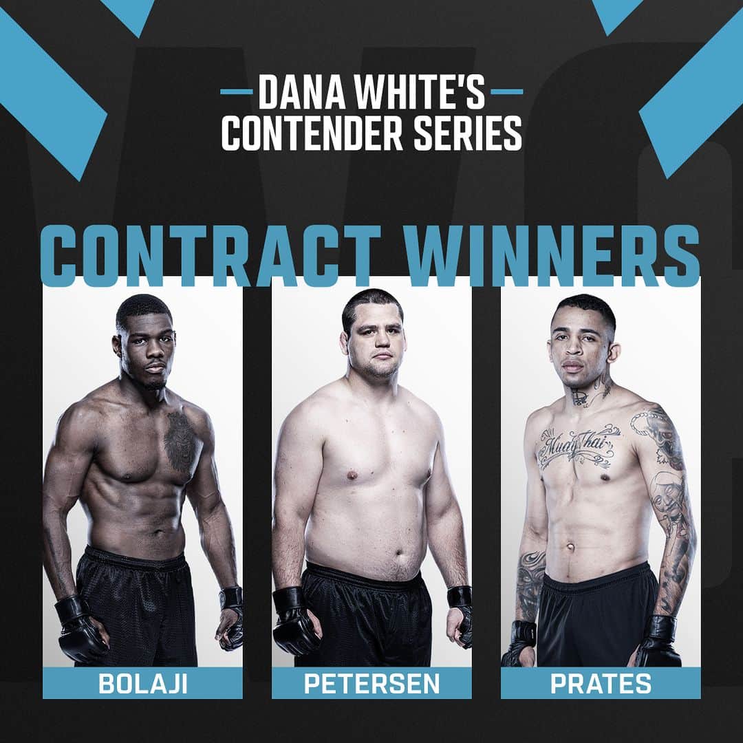 UFCさんのインスタグラム写真 - (UFCInstagram)「Three contracts handed out on #DWCS Week 4!  Meet our newest additions to the roster 👋」8月30日 11時21分 - ufc