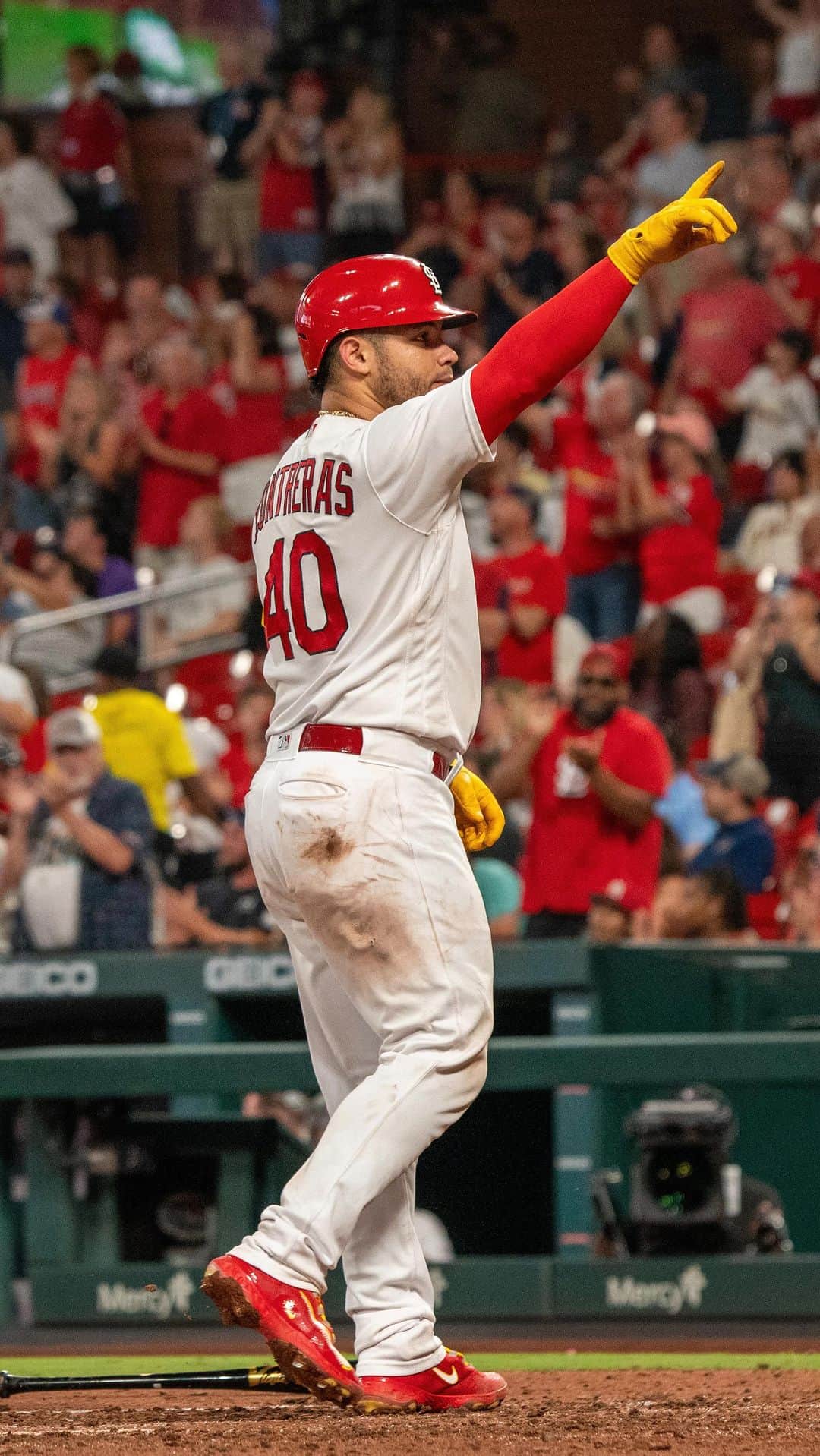 セントルイス・カージナルスのインスタグラム：「Another homer and a curtain call for Willson!」