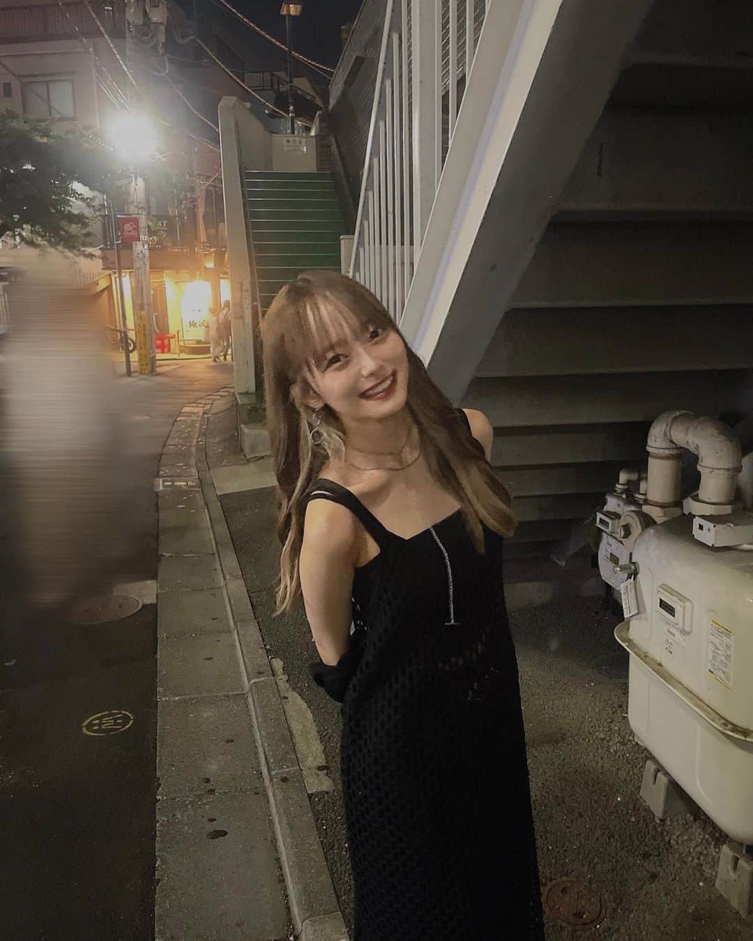 宇井優良梨のインスタグラム：「🖤」