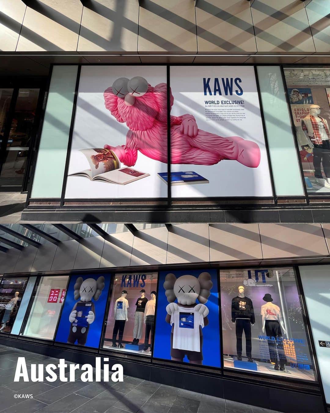 ユニクロさんのインスタグラム写真 - (ユニクロInstagram)「KAWS popular iconics COMPANION and BFF are jacking up UNIQLO's world leading stores!  These decorations can be seen in more than 10 cities in all, including U.S.A, Japan, Singapore, Australia, Hong Kong, Taiwan, Vietnam and Thailand.  Don't miss it as it will be displayed for a limited time only.  Post your photos with #KAWSUT @KAWS!  @phaidonpress @uniqlo.ut @uniqlousa @uniqlo_taiwan @uniqlosg @uniqlovnam @uniqlo_hk_macau @uniqlothailand @uniqlo_jp #KAWS #ARTBOOK #UNIQLO #LifeWear」8月30日 17時37分 - uniqlo