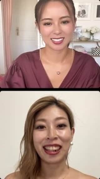工藤万季のインスタグラム：「たった3ヶ月で人生が激変した2人💋」
