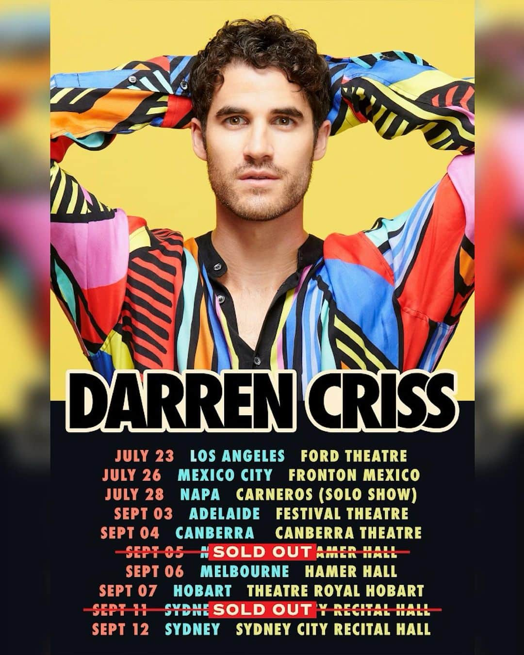 ダレン・クリスさんのインスタグラム写真 - (ダレン・クリスInstagram)「been up and over for too long. time to get down and under. (Link in bio)」8月30日 13時13分 - darrencriss