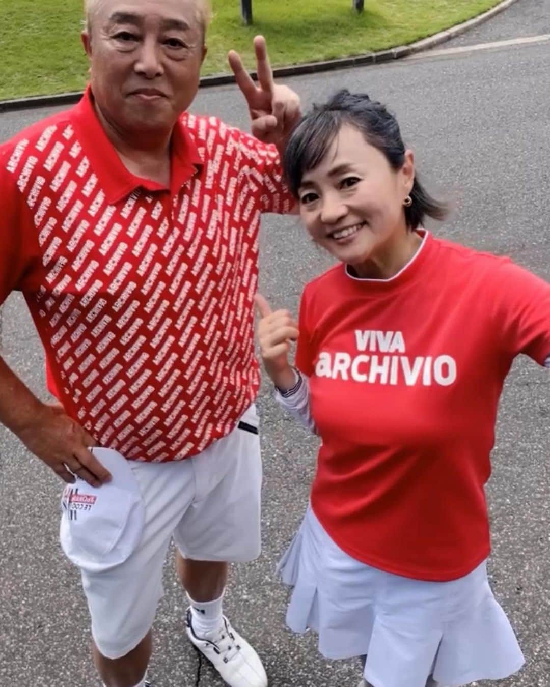 橋本志穂さんのインスタグラム写真 - (橋本志穂Instagram)「涼しい軽井沢のゴルフ合宿を終えて、、 千葉のカントリークラブジャパンへ