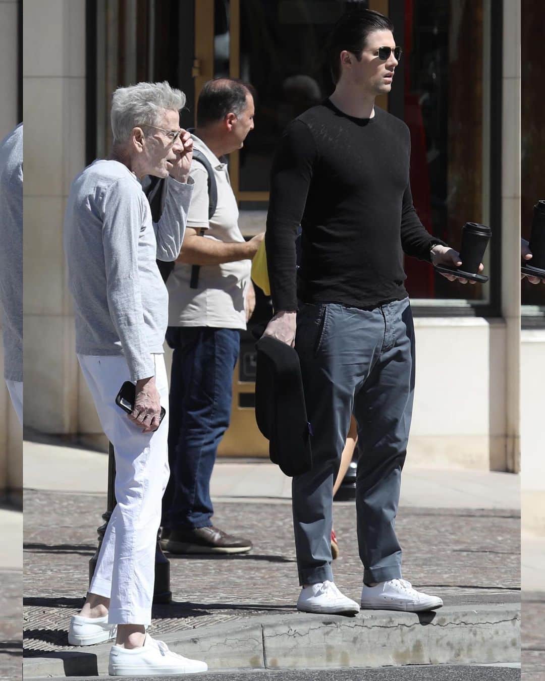 Just Jaredさんのインスタグラム写真 - (Just JaredInstagram)「Calvin Klein, 80, steps out with longtime boyfriend Kevin Baker, 35, for an afternoon of shopping on Rodeo Drive. #CalvinKlein #KevinBaker Photos: Backgrid」8月30日 14時41分 - justjared