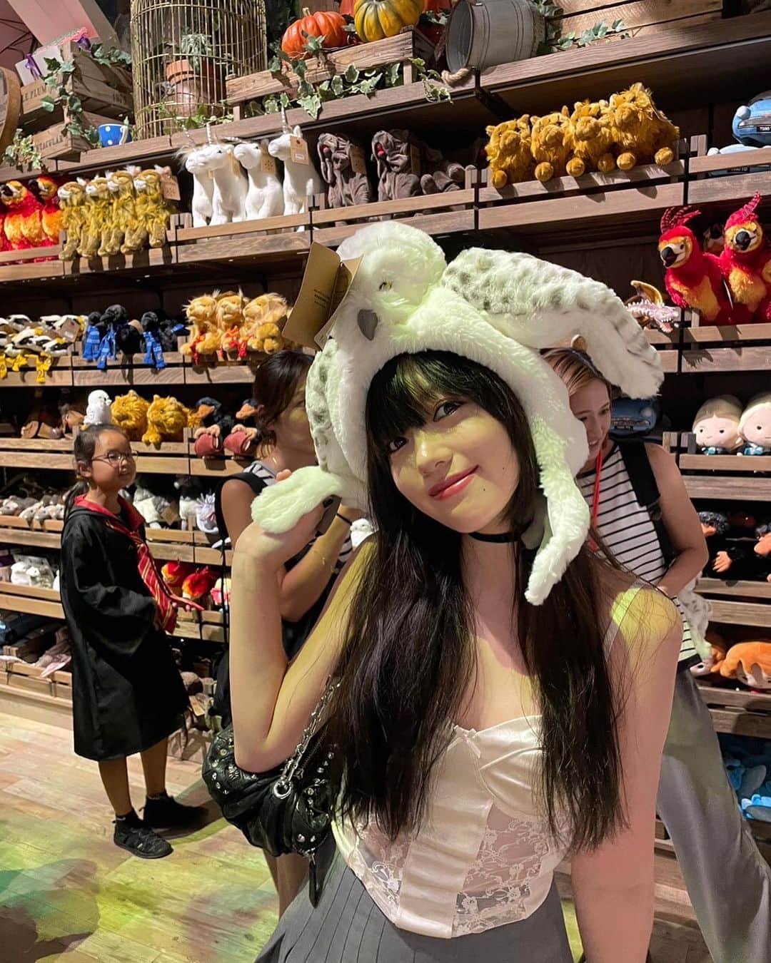 鴨林李帆のインスタグラム：「🦉♡」