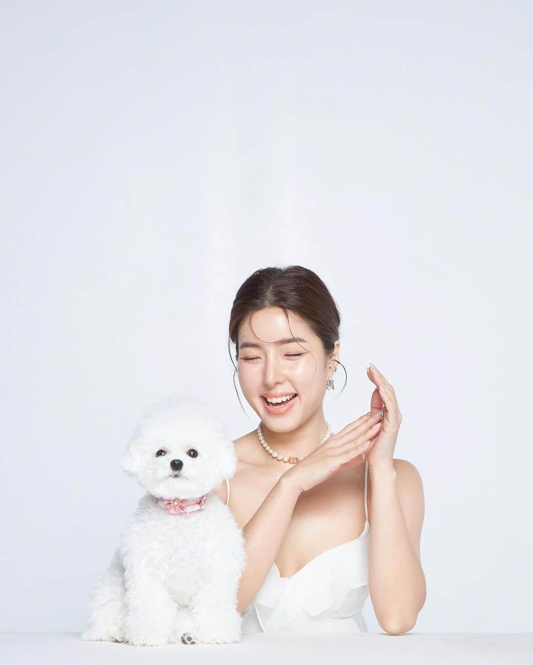 GYEON SEOのインスタグラム：「_* my baby girl oou 🐶🍼 . . หนูจ๋วยไมหคะ 🐶 ติดต่องานอูยูได้เลยนะคะ 😆 @oou.memo」