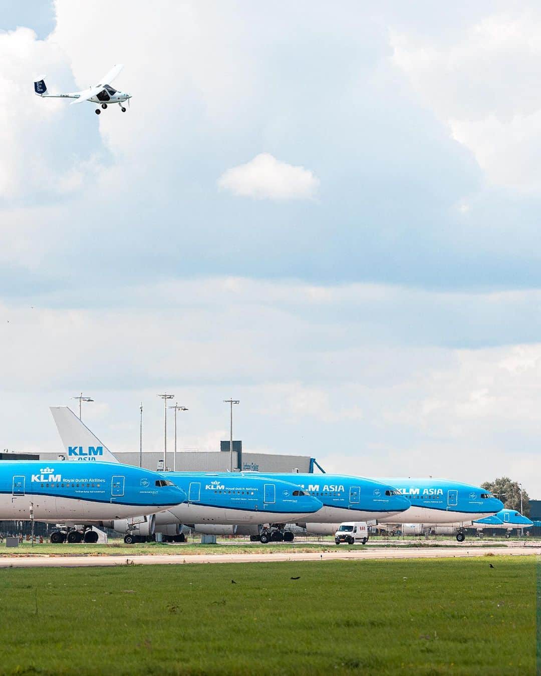 KLMオランダ航空のインスタグラム
