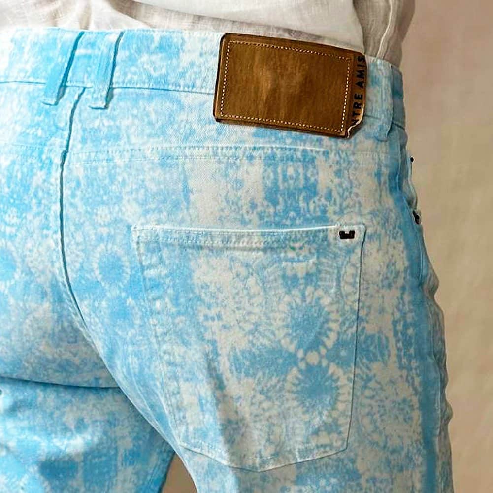 Entre Amis Officialのインスタグラム：「Discover all the prints of the Spring Summer 23 collection! _ #EntreAmis #Easustainable #SS23 #newcollection #trousers #sartorial #denim」