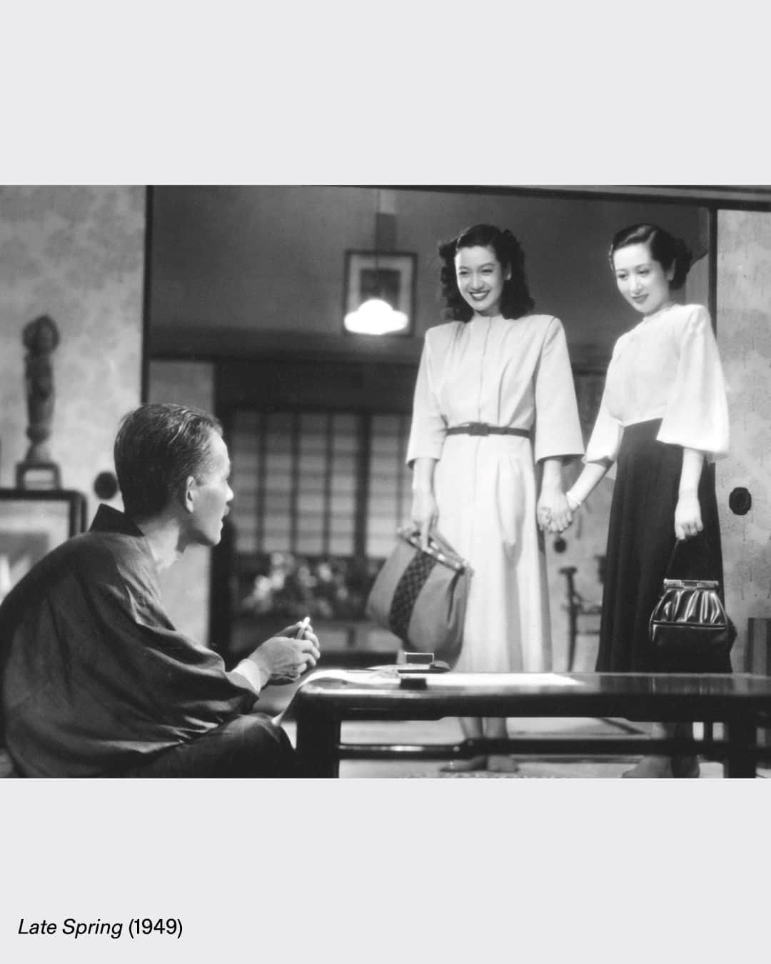 AnOther Magazineさんのインスタグラム写真 - (AnOther MagazineInstagram)「Few directors retain such high regard as Japan’s Yasujirō Ozu, whose restrained dramas – centring on family, marriage, and generational divide in an era of widespread change – would become the pillars of the country’s cinematic golden age 🎞️⁠ ⁠ As a new season at the @britishfilminstitute spotlights the director’s work, we look into six of Yasujirō Ozu’s restrained dramas, from Tokyo Story to Floating Weeds. See @jamesbalmont's full list at the link in bio 📲⁠ ⁠ 📸 1. Good Morning (Film still)⁠ 2. I Was Born, But... (Film still)⁠ 3. Late Spring (Film still)⁠ 4. Tokyo Story (Film still)⁠ 5. Equinox Flower (Film still)⁠ 6. Floating Weeds (Film still)⁠ 7. Late Autumn (Film still)」8月31日 2時01分 - anothermagazine