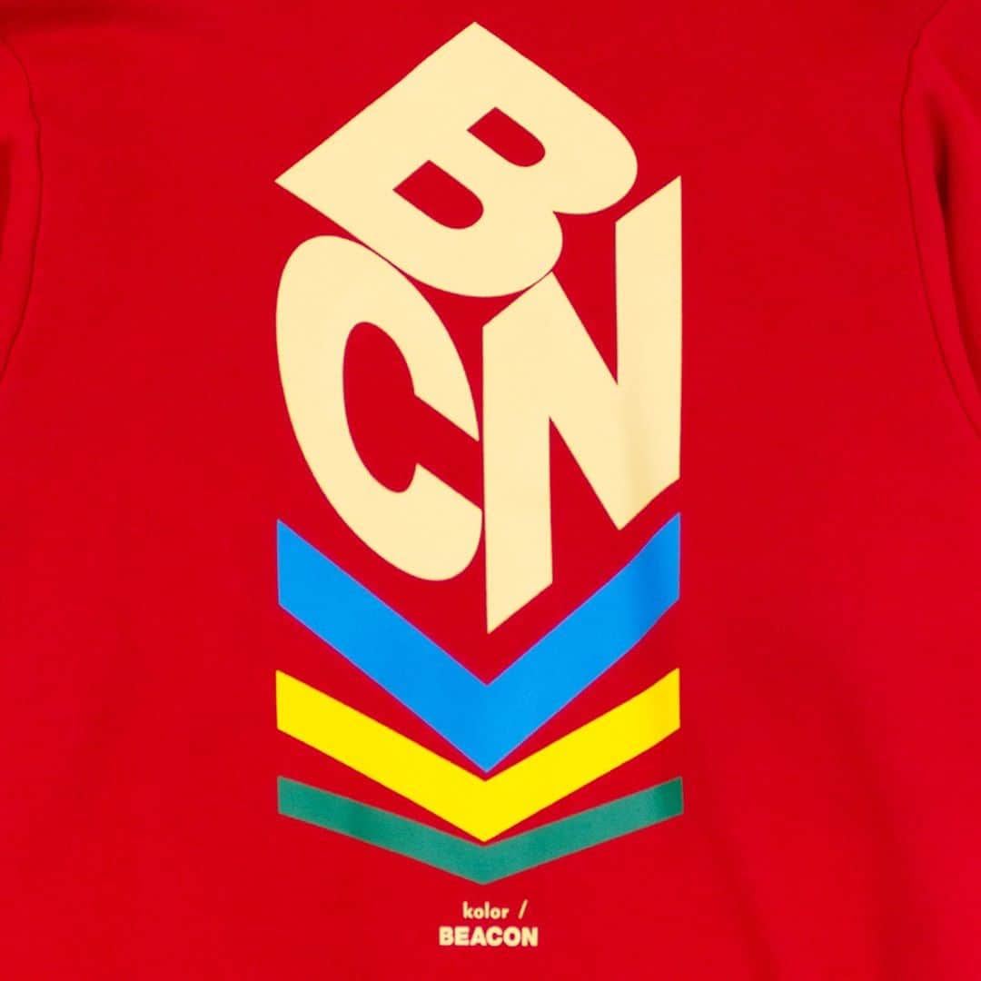 kolorさんのインスタグラム写真 - (kolorInstagram)「⁣ 　⁣ kolor BEACON AW2023⁣ "BCN" Logo Pullover⁣ ⁣ ⁣ #kolorBEACON #kolorofficial #AW23」8月30日 18時02分 - kolorofficial