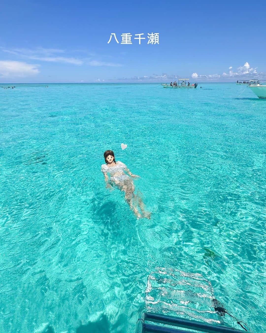 RIEさんのインスタグラム写真 - (RIEInstagram)「【 宮古島女子旅 】 日本一美しい海と言われる至高リゾート宮古島🌺 今回は天気に恵まれ宮古ブルーに感激の毎日🐠🤍𓈒𓏸 ⁡ エメラルドブルーに輝く海を見るたびに 「日本にこんな絶景があるなんて…」 と搭乗時間はたったの4時間なのに 海外にいるような気分になれちゃう🌏  日頃忙しく働いている方も弾丸1泊2日、 余裕がある方は2泊3日で 宮古島を堪能することができちゃうので、 連休や週末リフレッシュ旅としてもぴったり☀️ ⁡ 今回は宮古島でおすすめの 厳選スポットを紹介します👇🏼  📍八重千瀬(やびじ)  💬 宮古島の海といえばココ！ 幻の大陸とも呼ばれる日本最大級の珊瑚礁群🪸 透明度の高い海面ではシュノーケリング🤿 リアルなマーメイドになったような気分になれる楽園🧜‍♀️ ⁡ 📍ブルーシール 宮古島パイナガマ店 💬 沖縄といえばブルーシール🍨 アイスをモチーフにしたフォトスポットがあり エンタメ性溢れる店舗🌈 塩ちんすこう、琉球紅茶わらび餅が安定に好き。 ⁡ 📍ユニの浜 💬 幻の島こと 360°海に囲まれた楽園🏖️ 潮の満ち引きで現れる浅瀬の浜は 海の真ん中で立っている不思議な感覚に☁️ 指定アクティビティ業者しか訪れることができないので、 ぜひ申込みしてほしいアクティビティ⛵️  📍Blue Turtle Farm Mango Cafe 💬 宮古空港すぐ近くにあるマンゴーカフェ🥭 隣接する農園で採れたばかりの新鮮な生マンゴーや マンゴーを使ったメニューを食べることができます🧡 ⁡ 📍17END 💬 下地島空港の滑走路そばにある海岸。 飛行機が間近で撮影できるとSNSでも話題に✈️ 白い砂浜とエメラルドブルーの絶景フォトスポット💠  📍古謝そば屋 老舗の宮古そば屋さん🥢 鰹出汁ベースであっさりなスープに 煮豚入りの宮古そばが大人気🎖️ 連日行列ですが回転率もとても良いので並ぶ価値アリ👍🏼  📍 Sun°C MIYAKO  💬 天国への階段があるコンテナカフェ☀️ 晴れの日におすすめの立ち寄りスポット🚗 ⁡ 📍シーサーモノガタリ 💬 沖縄といえばシーサーということで、 思い出作りにぴったりな体験🪨 1人￥3,000でお子様から大人まで体験が可能。 天候が優れない日のアクティビティとしてもおすすめ☔️  📍渡口の浜 💬 大人気のレストランBlueTurtleから直結している浜。 BlueTurtleにはヤシの木シャワーもあります🌴 サンセットタイムの景色がとっても綺麗なので、 ぜひディナー前に狙って訪れてほしいスポット🌆 ⁡ ⁡  ぜひ［保存］して宮古島へ訪れる際の ガイド参考にしてみてくださいね📝 ⁡ ⁡ ⁡ ⁡ ⁡ ⁡ ⁡ #miyakojima #miyakoisland #miyakoblue #japantravel #beautifuldestinations #rietabi_trip #rietabi_okinawa #ブルータートル #シュノーケリング #宮古島 #宮古島旅行 #宮古島グルメ #宮古島観光 #宮古ブルー #八重千瀬 #幻の島 #ユニの浜 #絶景スポット #日本の絶景 #国内リゾート」8月30日 19時30分 - rie_tabi
