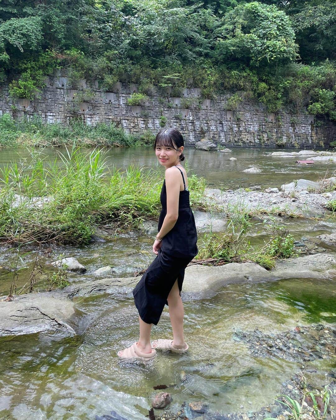 高萩千夏さんのインスタグラム写真 - (高萩千夏Instagram)「夏感じちゃって❤︎  最高の時間だったな 山育ち姉妹だから落ち着くのよ  #秩父」8月30日 20時04分 - chinatsu_takahagi_uug2ki