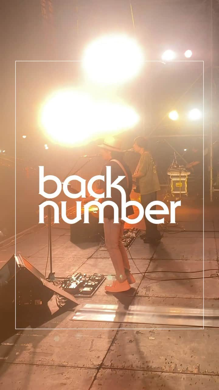 back numberのインスタグラム