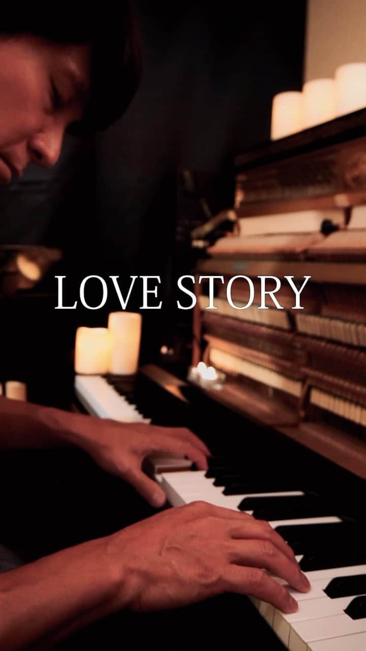 望月衛介のインスタグラム：「Love is always lonely and in pain.  But love is passionate and sweet.  Always thinking of you..  #lovestory #richardclayderman   #eisukemochizuki  #piano #pianist  #composer  #originalsong  #originalcomposition #healing #heal #chill #chillmusic  #newage  #newagemusic  #classic #classical  #ピアノ #ピアニスト #癒し #ニューエイジ #ヒーリング #オリジナルソング #作曲 #満月作曲 #望月衛介 #fullmoon #満月」