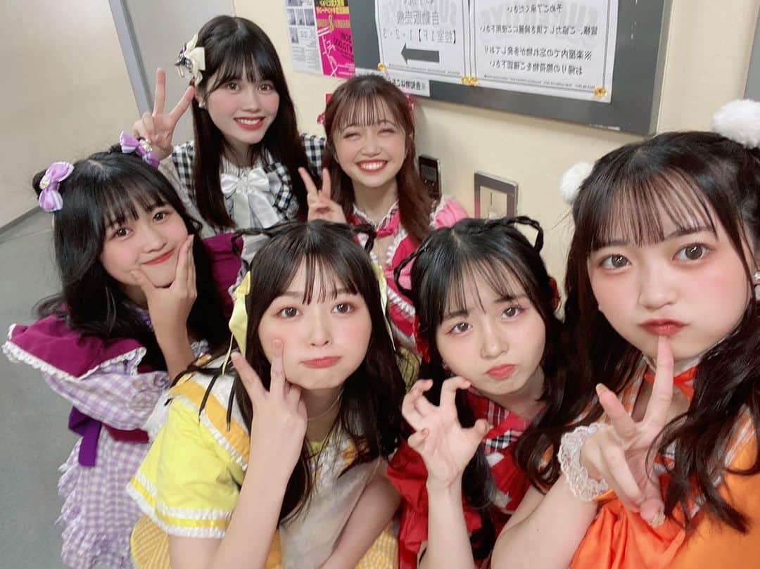 PureGiのインスタグラム：「💎2023.08.30💎  『ReNY SUPER LIVE 2023Presented by SHINJUKU ReNYAUGUST.EXTRA STAGE編～ ありがとうございました！✨ ※KIRARIは別仕事のためお休み  次のライブ詳細は9/4情報解禁予定です！解禁までお待ちください🧚‍♂️✨  .˚⊹⁺‧┈┈┈┈┈┈┈┈┈┈┈┈‧⁺ ⊹˚ #PureGi #ぷれっぢ #アイドル #アイドルグループ #MIYU #RINA #AIRI #ALICE #MOEKA #ANN #KIRARI  #JC #JK #JKブランド #2023   #アイドルヘア #ピンク髪 #茶髪 #黒髪 #ツインテール #ハーフツイン #ポニーテール #猫耳」