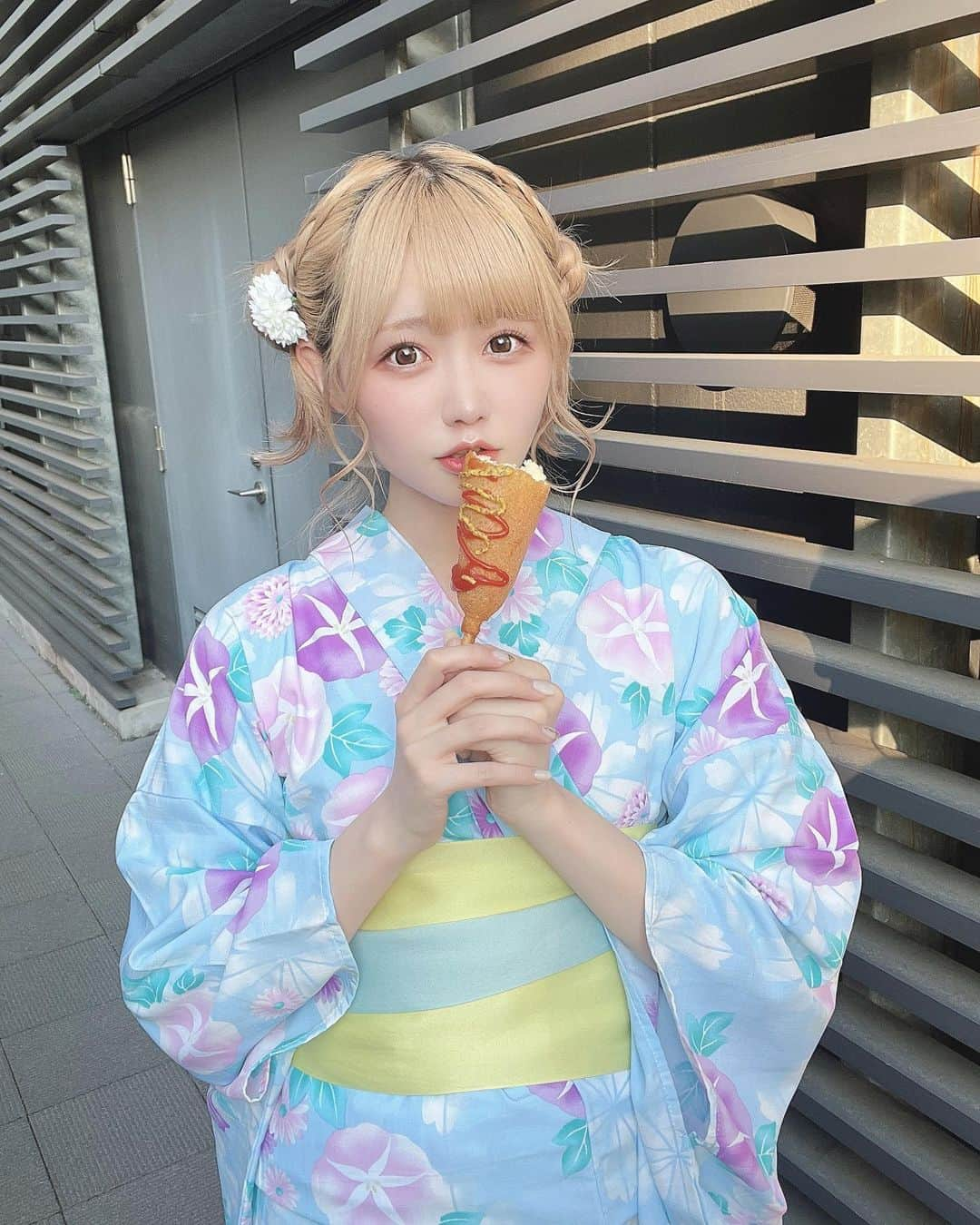 岩澤美潤さんのインスタグラム写真 - (岩澤美潤Instagram)「୨୧ 夏が過ぎても一緒にいてくれる？ ・ ・ ・ ・ ・ #圧倒的天使  #浴衣女子」8月30日 21時13分 - miu_pdq